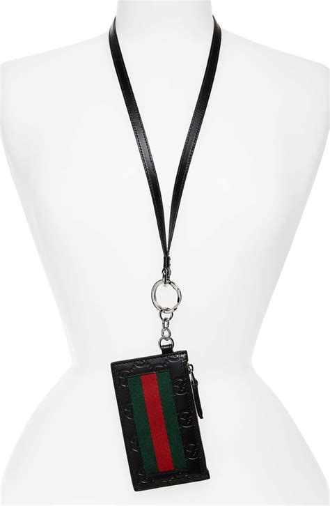 replica gucci card holder|gucci card holder nordstrom.